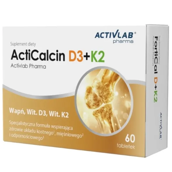 ACTIVLAB ActiCalcin D3+K2 60 kaps