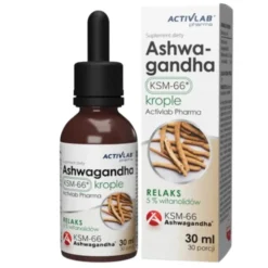 ACTIVLAB Ashwagandha w kroplach KSM-66 30 ml