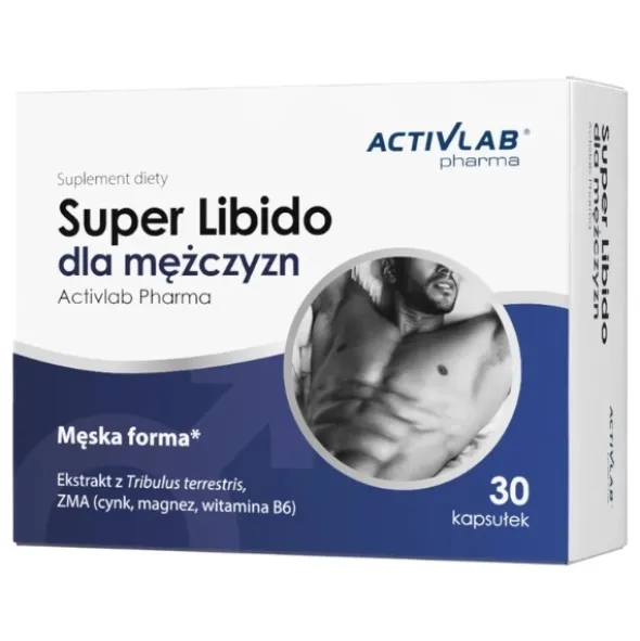 ACTIVLAB Super Libido dla Mężczyzn 30 kaps