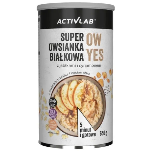 ACTIVLAB Super Owsianka Białkowa OW YES 650 g