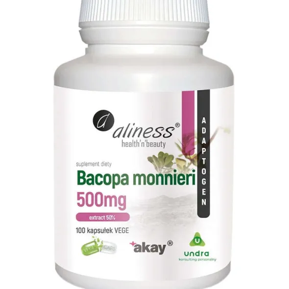 ALINESS Bacopa Monnieri Extract 50% 100 kaps