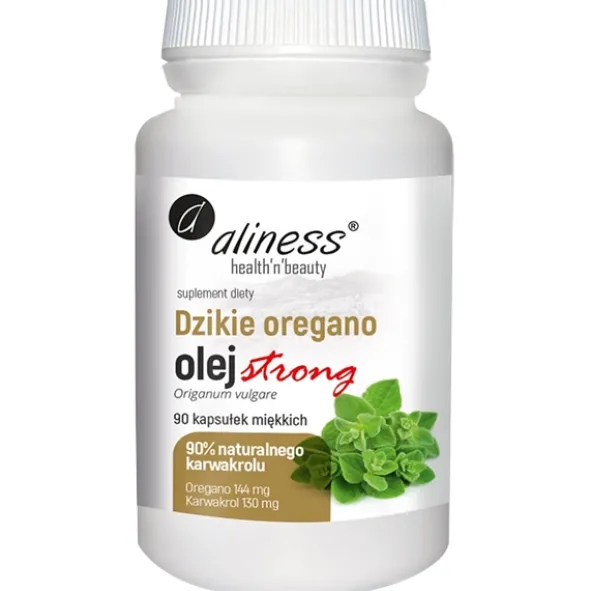 ALINESS Dzikie oregano olej 100% 90 kaps