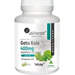 ALINESS Gotu Kola (Wąkrotka Azjatycka) 400mg 100 kaps