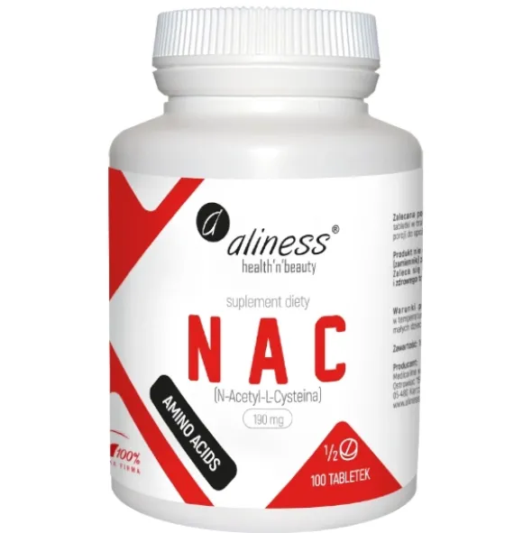 ALINESS NAC N-Acetyl-L-Cysteine 190 mg 100 tabl