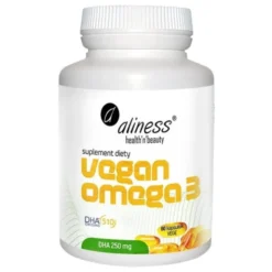 ALINESS Vegan Omega 3 DHA 250 mg 60 kaps