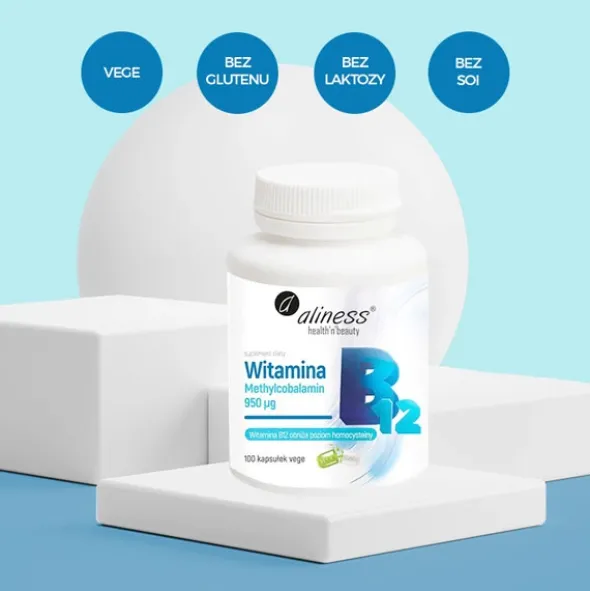 ALINESS Witamina B12 100 kaps