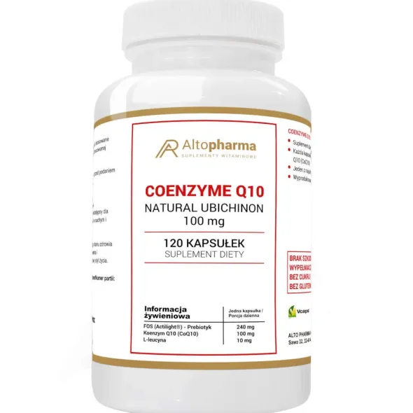 ALTO PHARMA Coenzyme Q10 100mg FORTE 120 kaps