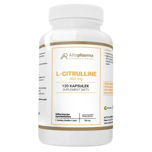 ALTO PHARMA L-Cytrulina 500mg 120 kaps