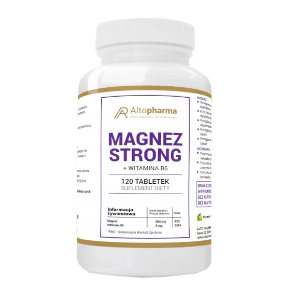 ALTO PHARMA Magnez Strong + B6 120 tabl