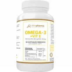 ALTO PHARMA Omega 3 FORTE + Witamina E 90 kaps