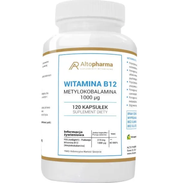 ALTO PHARMA Witamina B12 1000µg 120 kaps