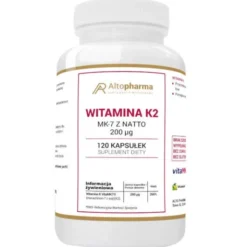 ALTO PHARMA Witamina K2 VitaMK7 200mcg 120 kaps