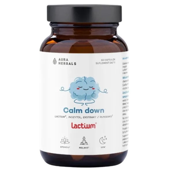 AURA HERBALS Calm Down Lactium® 60 kaps
