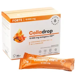 AURA HERBALS Colladrop Forte - Kolagen Morski 10 000 mg 30 sasz