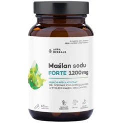 AURA HERBALS Maślan Sodu Forte1200 mg 60 kaps
