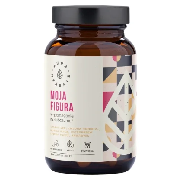 AURA HERBALS Moja Figura - Wspomaganie Metabolizmu 60 kaps