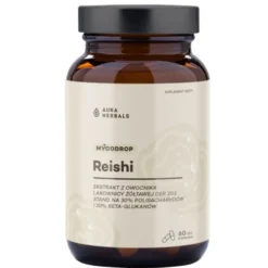 AURA HERBALS Mycodrop Reishi 30:1 30% Beta-Glukan 60 kaps