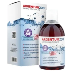 AURA HERBALS Srebro Koloidalne 200 ppm Argentum 200 Tonik 500 ml