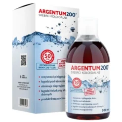 AURA HERBALS Srebro Koloidalne 50 ppm Argentum 200 Tonik 500 ml