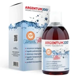AURA HERBALS Srebro Koloidalne 100 ppm Argentum 200 Tonik 500 ml