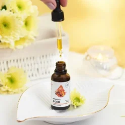 AURA HERBALS Witamina ADEK A + D3 2000IU + E + K2MK7 krople 30 ml