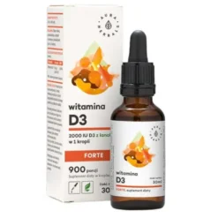 AURA HERBALS Witamina D3 2000 IU FORTE Krople 30 ml