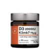AURA HERBALS Witamina D3 2000IU + K2MK7 + Cynk + Selen 90 tabs