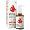 AURA HERBALS Witamina D3 4000 IU + K2MK7 MCT 50 ml
