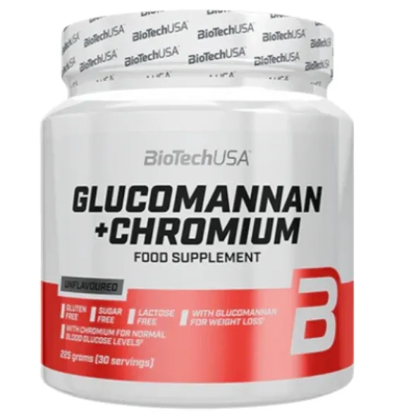 BIOTECH Glucomannan + Chromium 225 g