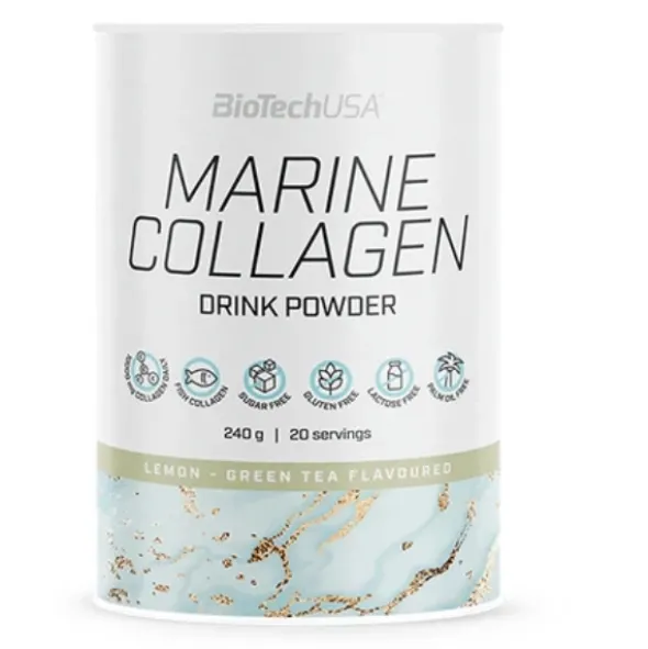 BIOTECH Marine Collagen - Hydrolizowany Kolagen 240 g