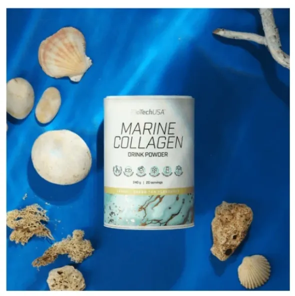 BIOTECH Marine Collagen - Hydrolizowany Kolagen 240 g