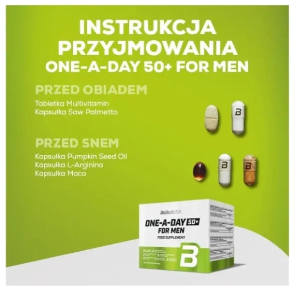 BIOTECH One a Day 50+ For Men 30 pack
