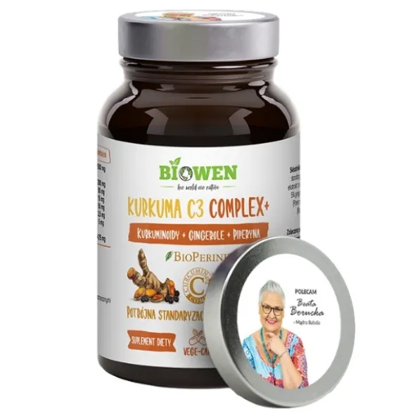 BIOWEN Kurkuma C3 Complex+ 60 kaps