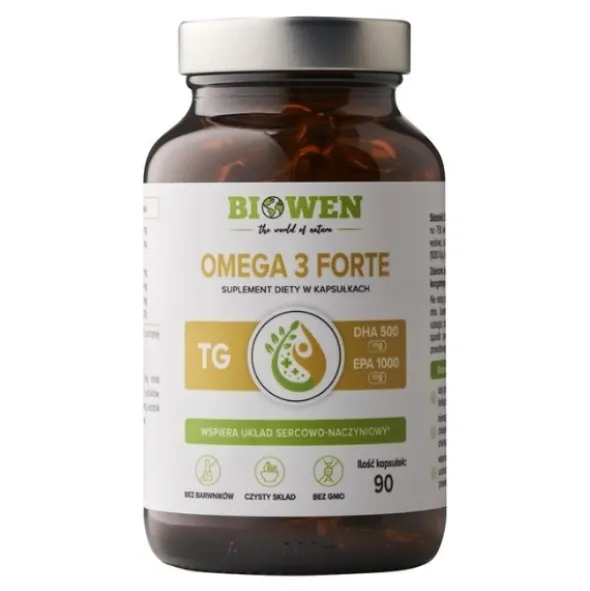 BIOWEN Omega 3 Forte 1000mg 90 kaps