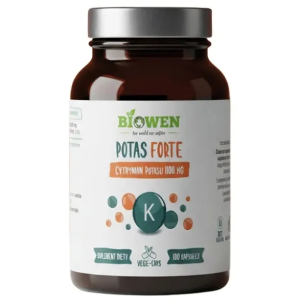 BIOWEN Potas Forte 1100 mg 100 kaps