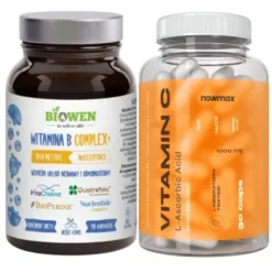 BIOWEN Witamina B-Complex 90 kaps + nowmax® Vitamin C 1000mg 30 kaps