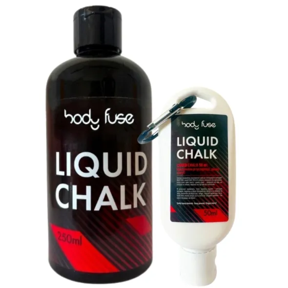 BODYFUSE Liquid Chalk 250 - Magnezja 50 ml + BODYFUSE Liquid Chalk 250 - Magnezja 250 ml