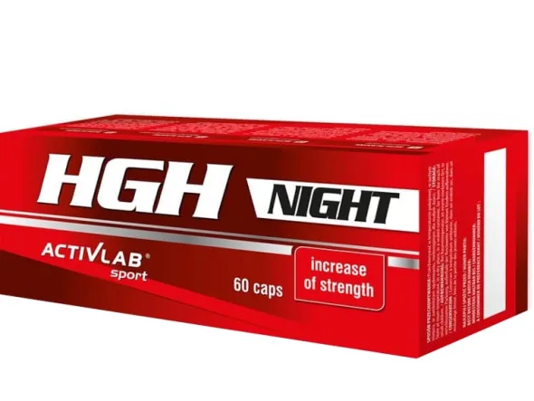 Booster Hormonu Wzrostu Kompleks ACTIVLAB HGH Day 60 kaps + HGH Night 60 kaps