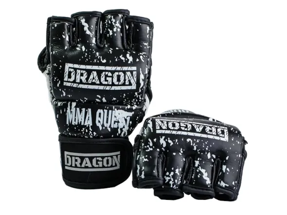 DRAGON SPORTS Rękawice Grappling QUEST MMA 204726/BK