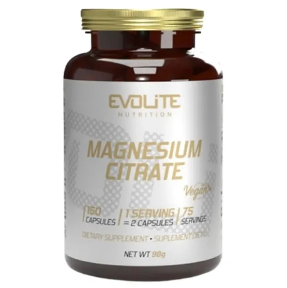 EVOLITE Magnesium Citrate 550mg 150 vcaps