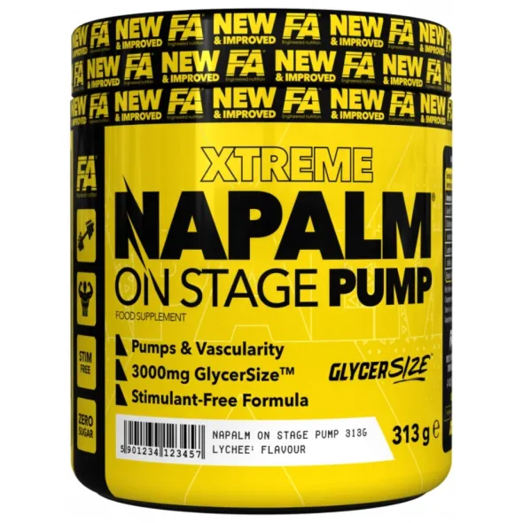FITNESS AUTHORITY NAPALM On Stage Pump 313 g