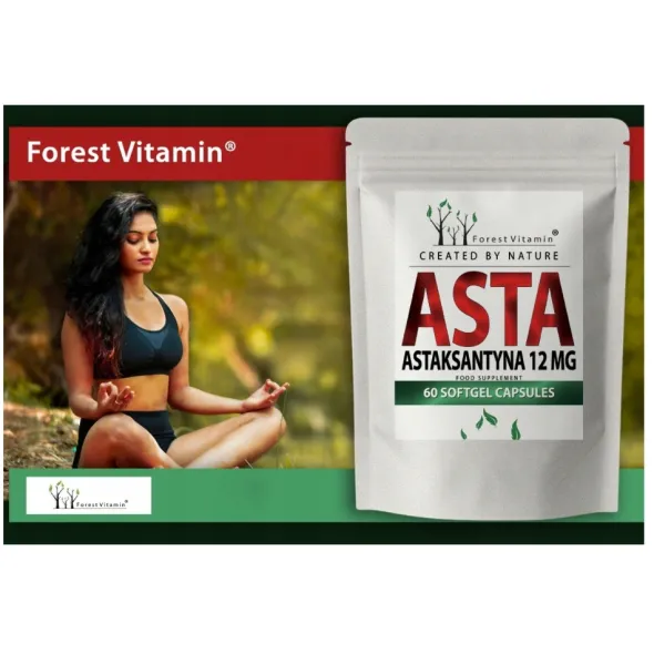 FOREST VITAMIN Astaksantyna 12 mg 60 kaps