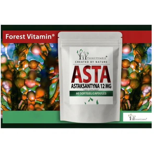 FOREST VITAMIN Astaksantyna 12 mg 60 kaps