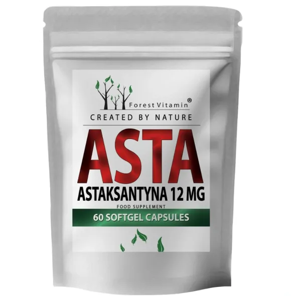 FOREST VITAMIN Astaksantyna 12 mg 60 vkaps