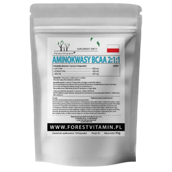 FOREST VITAMIN BCAA 150 kaps