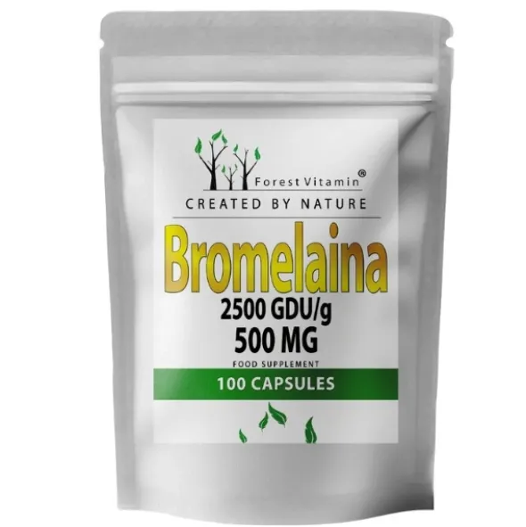 FOREST VITAMIN Bromelanina 500 mg 100 kaps