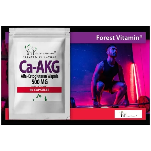 FOREST VITAMIN Ca AKG 500 mg 60 kaps