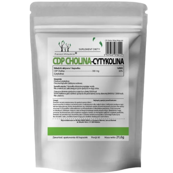 FOREST VITAMIN CDP Cholina 60 kaps