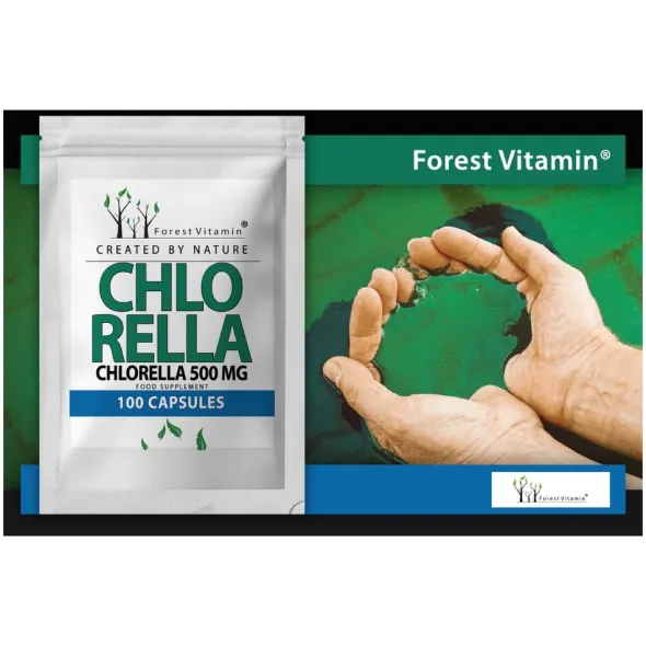 FOREST VITAMIN Chlorella 100 kaps