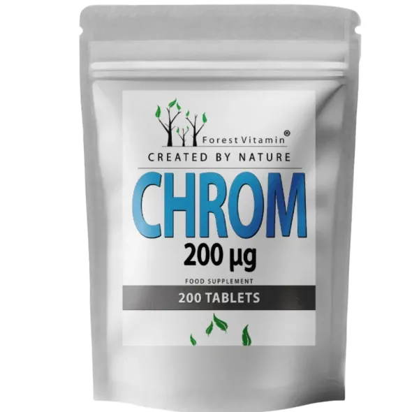 FOREST VITAMIN Chrom 200 tabs